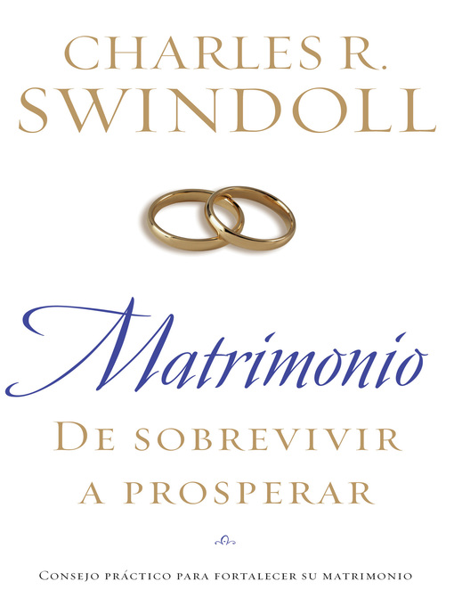 Title details for Matrimonio by Charles R. Swindoll - Available